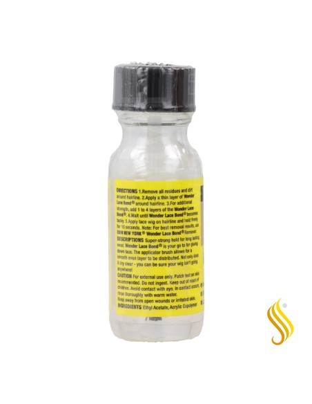 Ebin New York Wonder Lace Bond Clear Type Mega Adhésif 15 ml