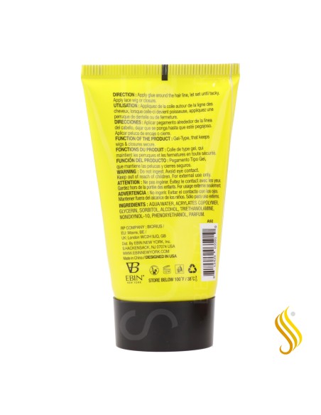 Ebin New York Wonder Lace Bond Holding Extra Mega Gel 37 ml