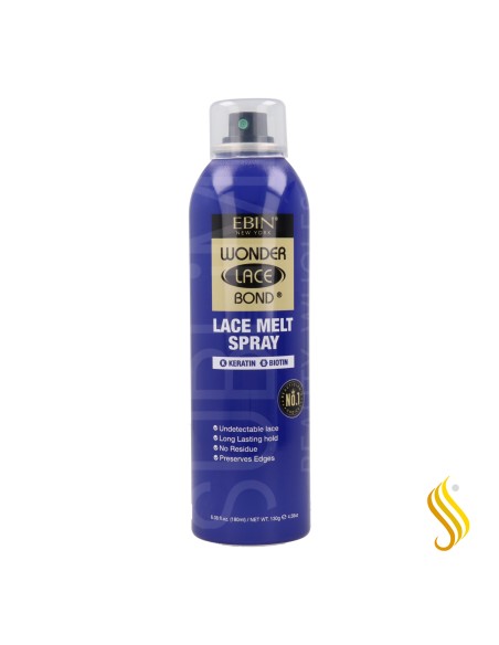 Ebin New York Wonder Lace Bond Lace Melt Keratin Biotin Aerosol Spray 180 ml