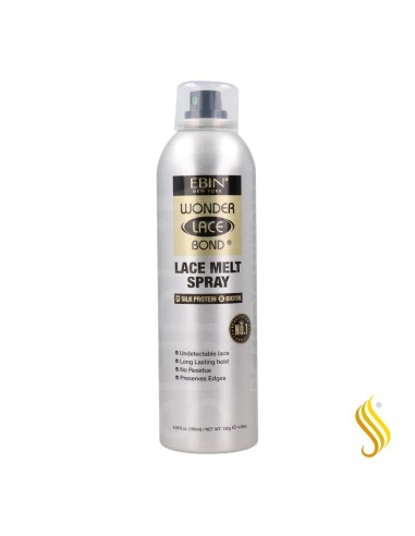 Ebin New York Wonder Lace Bond Lace Melt Silk Protein Biotin Aerosol Spray 180 ml