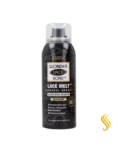 Ebin New York Wonder Lace Melt Aerosol Rosewater Spray 80 ml