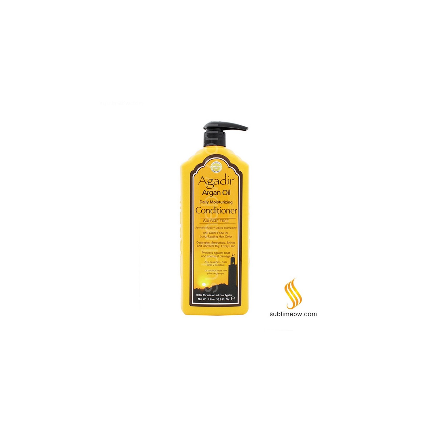 Agadir Argan Oil Conditioner Moisturizing Daily, 1 Litro