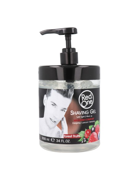 Red One Men Shaving Transparent Forest Fruits High Gel 1000 ml