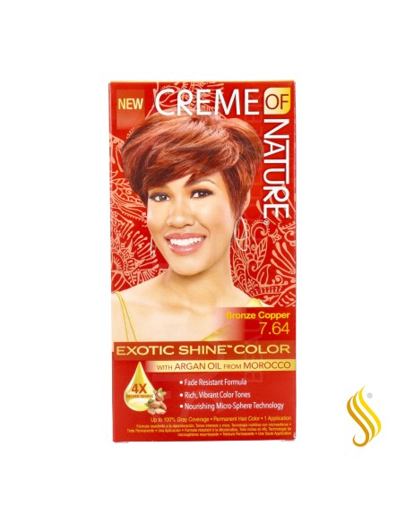 Creme Of Nature Argan Couleur Bronze Copper 7.64