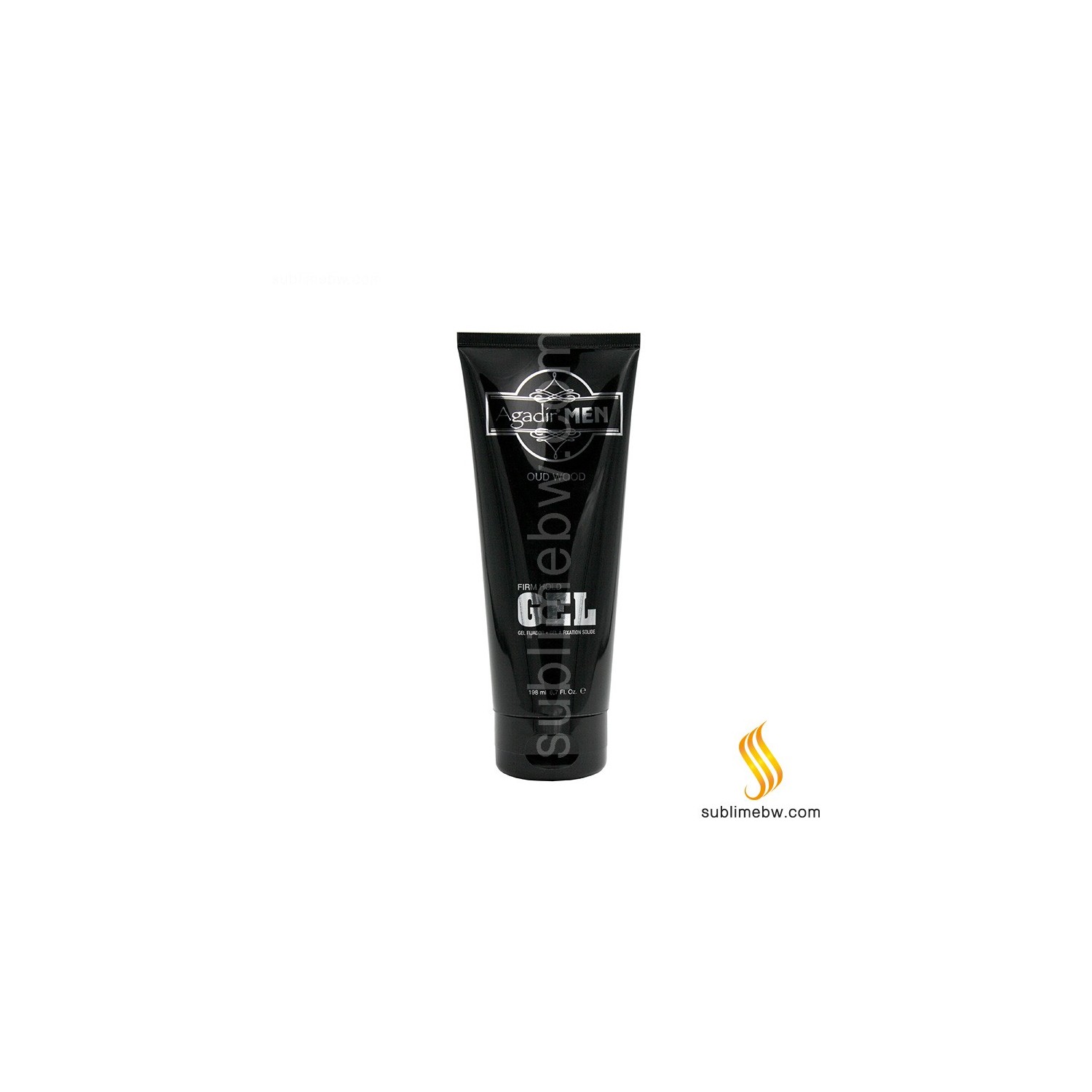 Agadir Men Oud Wood Firm Hold Gel198 Ml