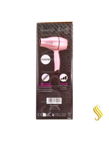 Albi R&J Ultra Compacto Secador Rose 2100W