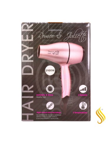 Albi R&J Ultra Compacto Secador Rose 2100W