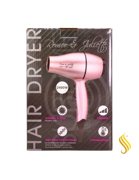 Albi R&J Ultra Compacto Secador Rose 2100W