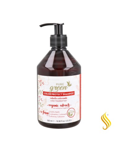 Pure Green Color Protect Xampú 500 ml