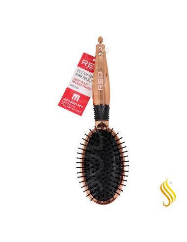 Red Kiss Brosse ronde en or rose