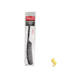 Red Kiss Carbone Dents Larges Rat Tai