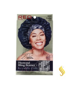 Red Kiss Diamond Bling Bonnet Xl Zèbre Noir