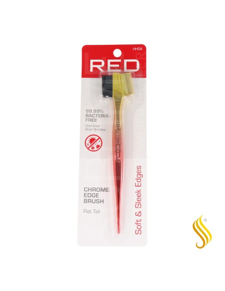RED KISS EDGE BRUSH OMBRE CHROME RATTAIL (HH04)