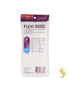 Red Kiss Flexi Rods 7" 9.16 6 Pièces Pack B 2