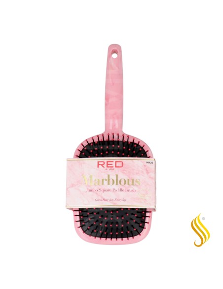 Red Kiss Marblous Jumbo Paddle Brush