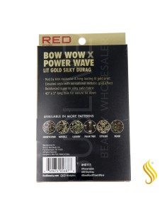 Red Kiss Power Wave Lit Silky Durag Honeyc 2