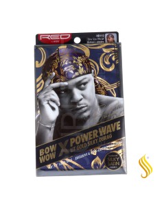 Red Kiss Power Wave Lit Soyeux Durag Luxe