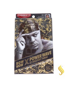 Red Kiss Power Wave Allumé Marbre Durag Soyeux