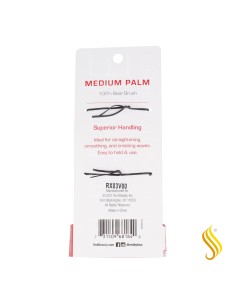 Red Kiss Professional Brosse à paume moyenne 100 % sanglier 2