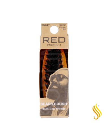 Poche pour brosse à barbe Red Kiss Premium