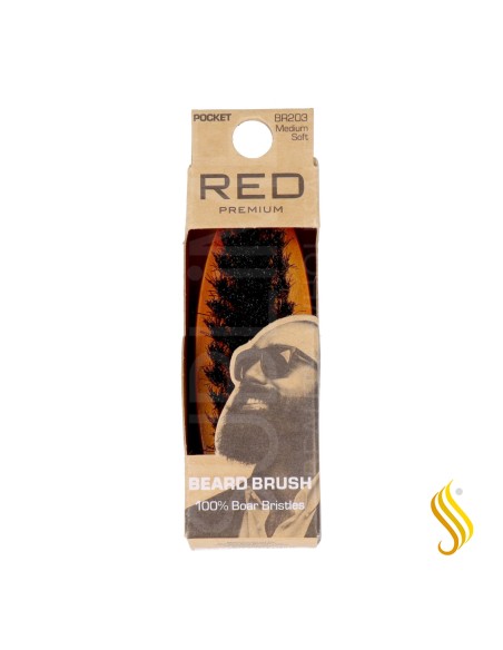 Poche pour brosse à barbe Red Kiss Premium