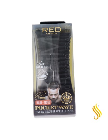 Brosse à paume double incurvée Red Kiss Premium