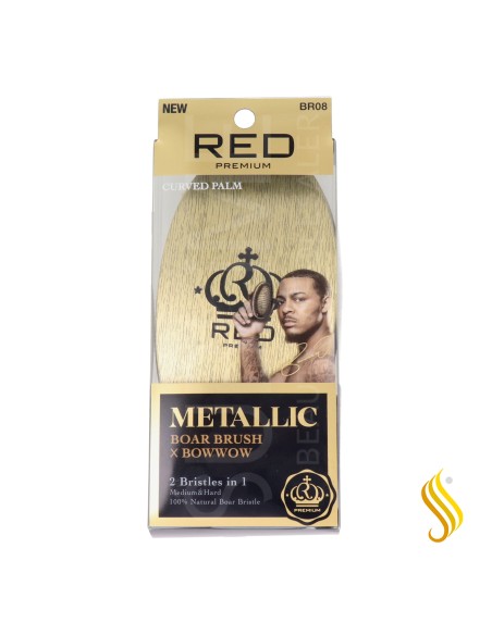 Red Kiss Premium Brosse à Sanglier Mixte Or Métallisé Pa