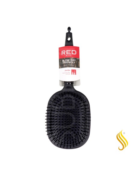 Brosse plate caoutchoutée Red Kiss (Jumbo)