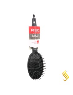 Brosse plate caoutchoutée Red Kiss (ovale)
