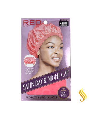 Boné Red Kiss Satin Day & Night sortido