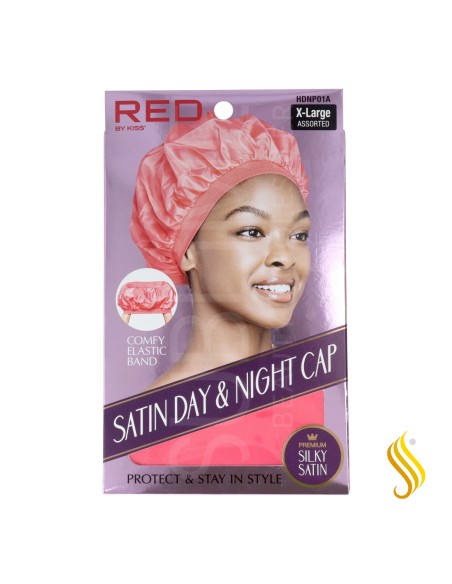 Boné Red Kiss Satin Day & Night sortido