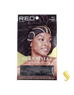 Red Kiss Silky Bonnet Xl Noir Asst