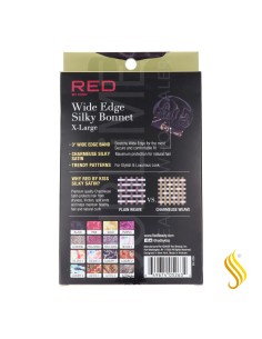Red Kiss Silky Bonnet Xl Noir Asst 2