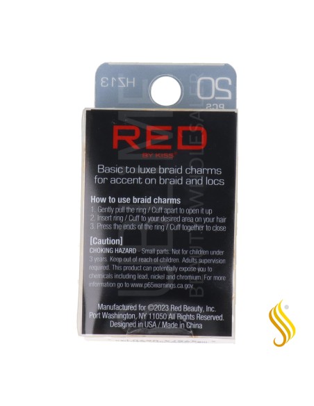 Charme Tresse Baiser Rouge Hz13