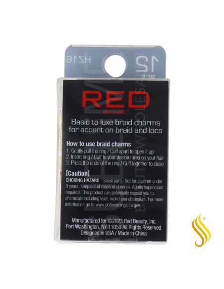 Charme Tresse Baiser Rouge Hz16