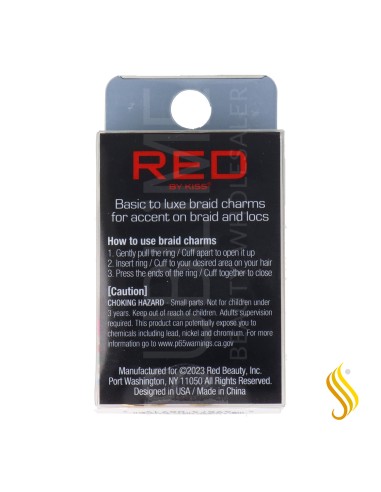 Charme Tresse Baiser Rouge Hz31