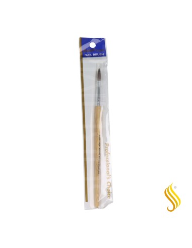 RED KISS GOLD FINGER ROUND ACRYLIC BRUSH No5 (GABR100)