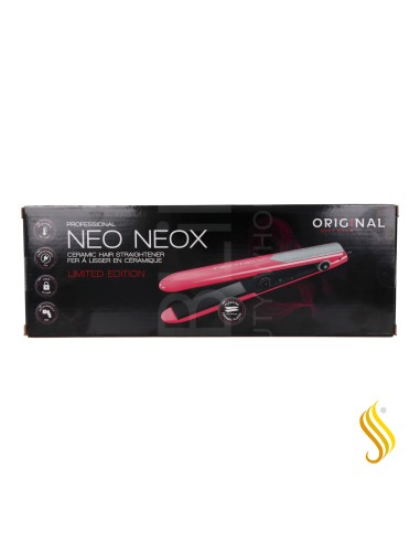 Sinelco Neox Ceramic Flat Iron Pink/Fluorescent Silver