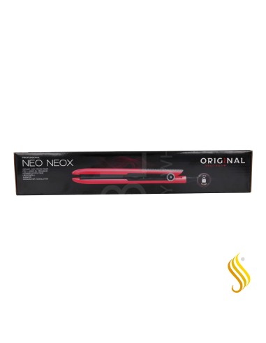 Sinelco Neox Ceramic Flat Iron Pink/Fluorescent Silver