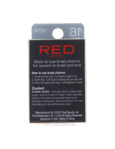 Charme Tresse Baiser Rouge Hz06