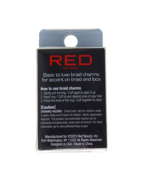 Amuleto de trança estilo luxo Red Kiss Hz70