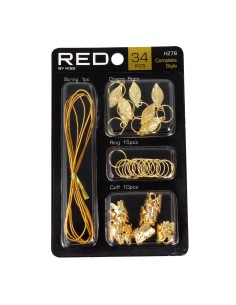 Charm Tresse Baiser Rouge Hz78