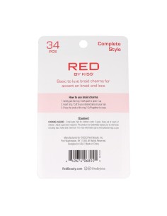 Charm Tresse Baiser Rouge Hz78 2