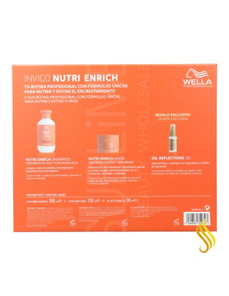 Wella Pack Nutritive Enrich Shampoo + Mask + Oil