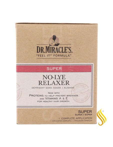 Dr.Miracles Super No Lye Relaxer 1/App avec Protéines