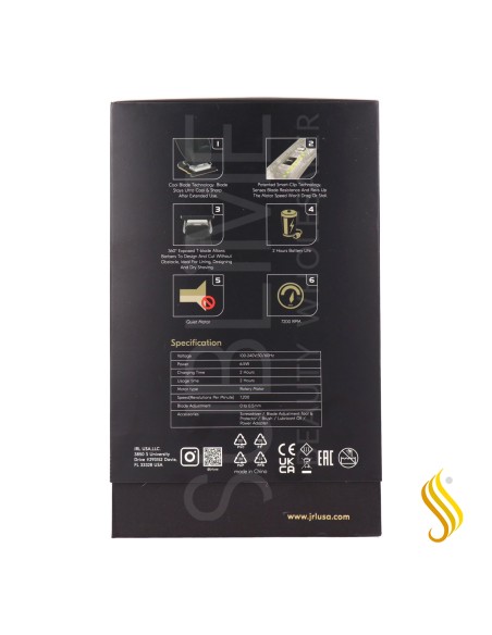 Jrl Professional Cordless Hair Trimmer Ff 2020T-G Gold
