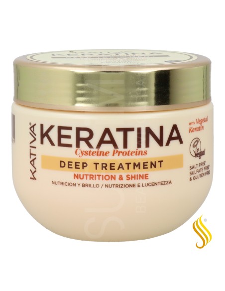 Kativa Kératine Traitement Profond Nutrition & Brillance 300 ml