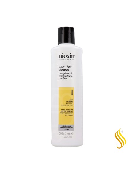 Wella Nioxin Scalp + Hair Shampooing éclaircissant léger 300 ml