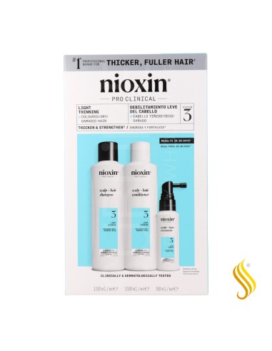 Wella Nioxin Trial Kit Sist 3 Light Thinning