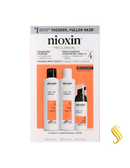 Wella Nioxin Trial Kit Sist 4 Progressed Thinning